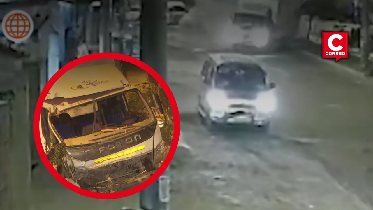 Camión fuera de control impactó contra vehículos detenidos en una vía de Lurigancho-Chosica. FOTO: América Noticias