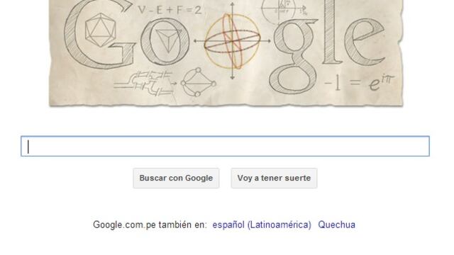 Google dedica doodle al padre del número "e"