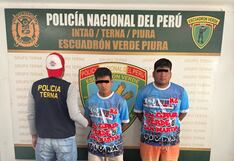 Piura: Caen dos sujetos con arma de fuego y municiones en Veintiséis de Octubre
