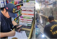 Decomisan miles de cigarrillos de contrabando en mercado de Chincha