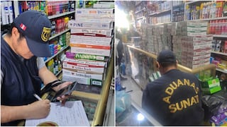 Decomisan miles de cigarrillos de contrabando en mercado de Chincha