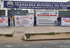 Ica: docentes de 14 institutos públicos inician huelga nacional indefinida