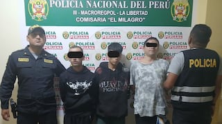 “Los pasteleros” caen con decenas de ketes de PBC en Trujillo