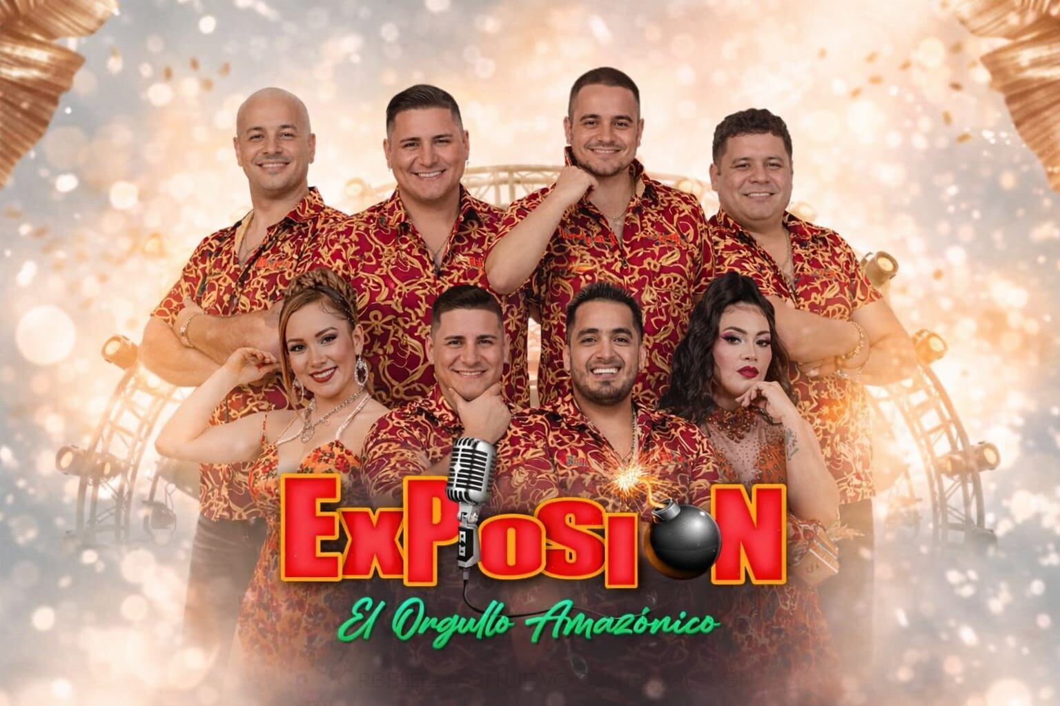 Explosión de Iquitos reafirma su liderazgo y vigencia celebrando por todo lo alto sus 28 años de trayectoria artística.