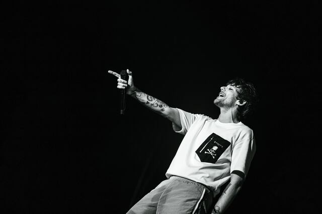 Louis Tomlinson en Lima. (Fotos: Julio Cabana)