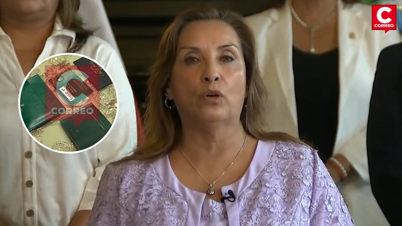 Fiscalía encontró caja y documentos de reloj Rolex tras allanamiento a la casa de Dina Bolaurte.