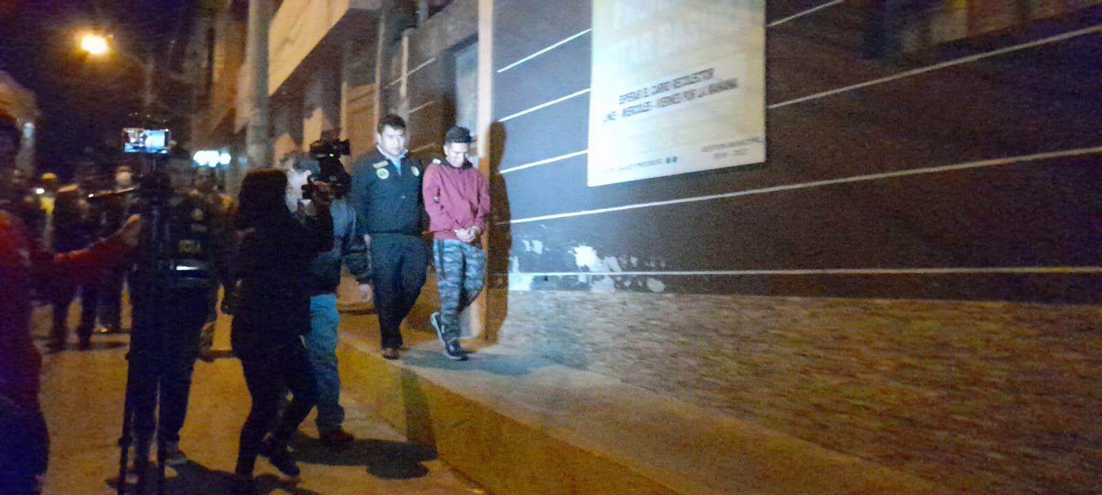 Sujeto participó de la reconstrucción de los hechos (Foto: Difusión)