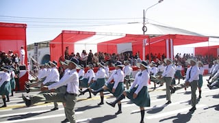 Fiestas Patrias: conozca el cronograma de desfiles escolares y la Gran Parada Militar en Arequipa