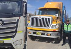 Nasca: operativo “Carreteras Seguras” logra la captura de dos vehículos pesados con requisitoria