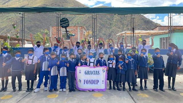 Fondep premia a 17 colegios de Huánuco por proyectos de innovación educativa