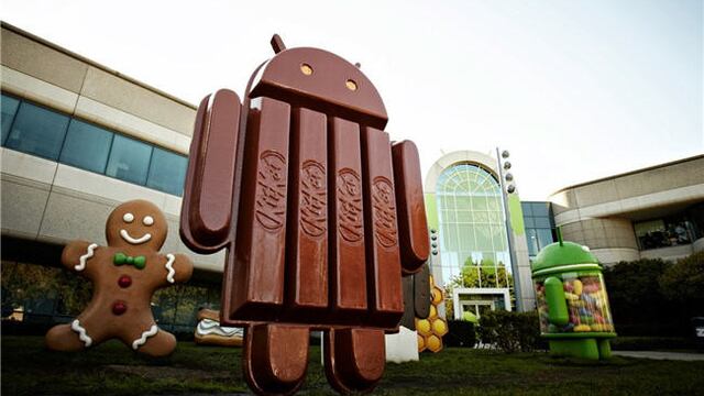 'KitKat' es el nombre de la nueva versión de Android