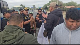 Paro de transportistas: Bloquean vías para exigir cese de crímenes en Piura