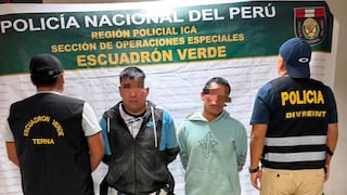 Ica: intervienen a dos presuntos integrantes de “Los Tikitaca” durante operativo antidrogas