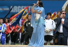 María Becerra emocionó a sus fans en la final del Mundial 2026