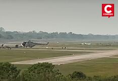 Reestablecen vuelos en aeropuerto de Pucallpa tras densa humareda por incendios forestales (VIDEO)