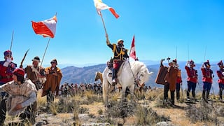 Patriotismo y emoción reviven en Marcavalle y Pucará (FOTOS Y VIDEO)