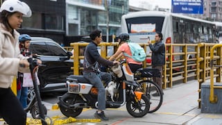 Lima: Motos eléctricas circulan por ciclovías pese a prohibición