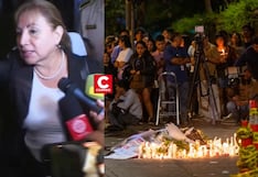 Caso Lizeth Marzano: fiscal suspendió reconstrucción del accidente en San Isidro tras masiva vigilia