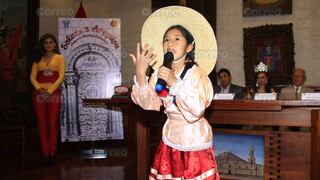 Niña dedica poema a Yamila Osorio y le pide tener identidad arequipeña (Video)