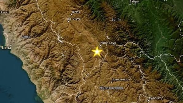 Junín: sismo de magnitud 3.8 se sintió nuevamente al sur de Chupaca.