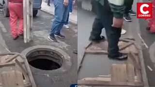 El Agustino: Niña cae en buzón sin tapa robada por falsos técnicos