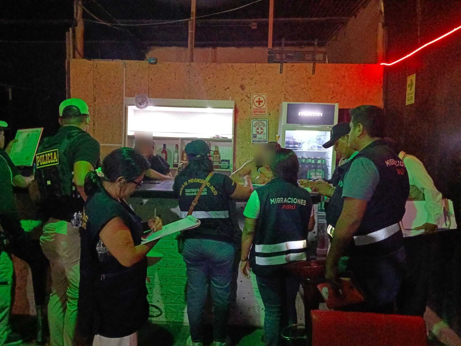 Operativo a locales nocturnos en Veintiséis de Octubre