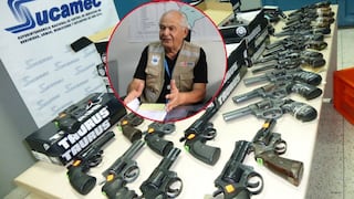 La Libertad: hay 2,700 armas pendientes de regularizar