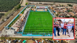 La Libertad: Moderno polideportivo en poblado de Víctor Raúl
