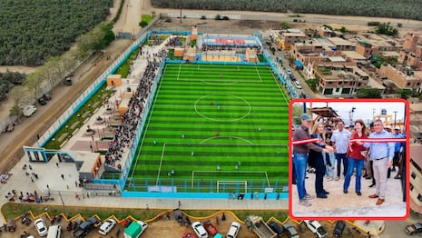 La Libertad: Moderno polideportivo en poblado de Víctor Raúl