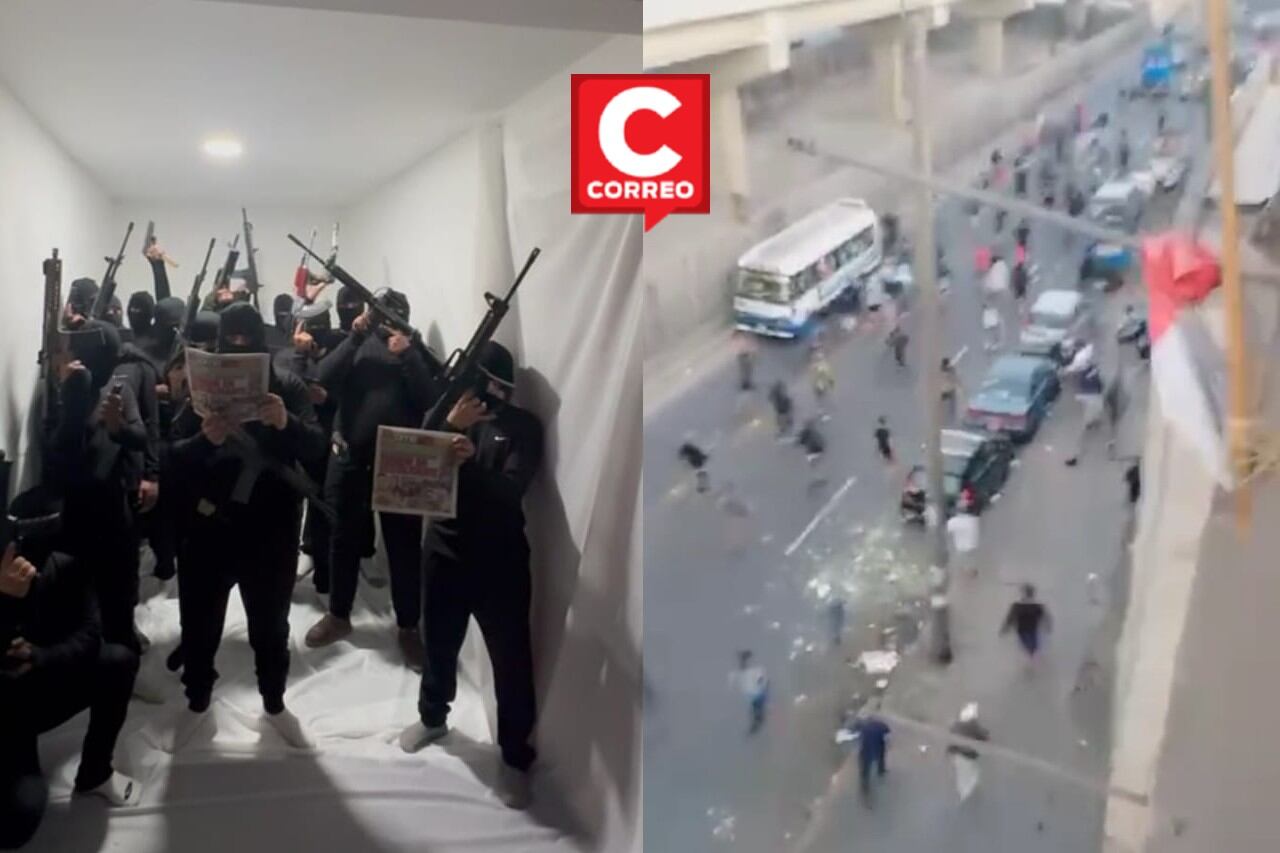 'Los Gallegos' son una organización criminal fuertemente armada. (Foto: Correo)