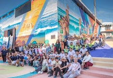 La Libertad: Proyecto Arcoíris llegó a Malabrigo para revitalizar con color espacios y fortalecer la identidad