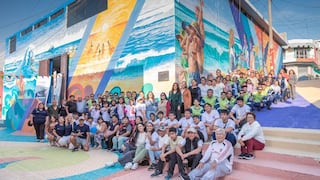 La Libertad: Proyecto Arcoíris llegó a Malabrigo para revitalizar con color espacios y fortalecer la identidad