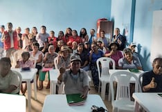 Ica: más de 40 adultos mayores inician talleres de alfabetización en Los Aquijes y Tate