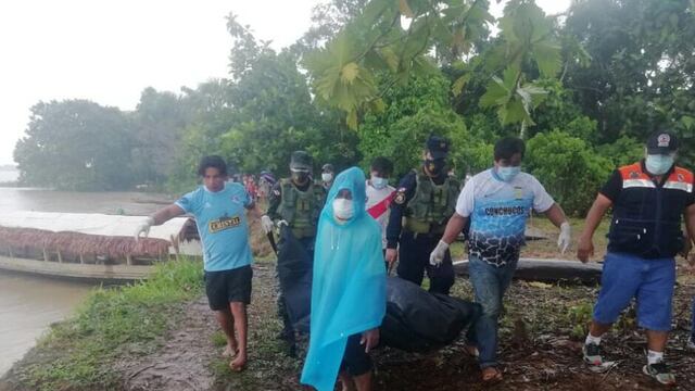 Loreto: Hallan segundo cadáver de la familia que naufragó en el río Ucayali