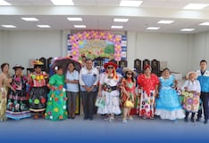 Adultos mayores del CIAM Pisco celebran la primavera con música y concurso de vestidos reciclados