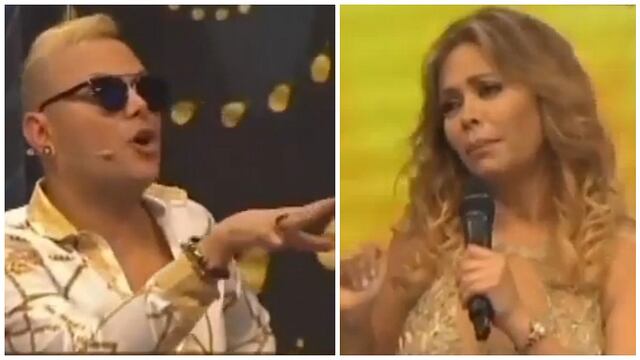 Gisela Valcárcel y Carlos Cacho tuvieron tremenda pelea en vivo por Belén Estévez [VIDEO]