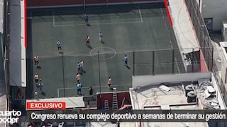 Parlamento abre licitación para remodelar su complejo deportivo