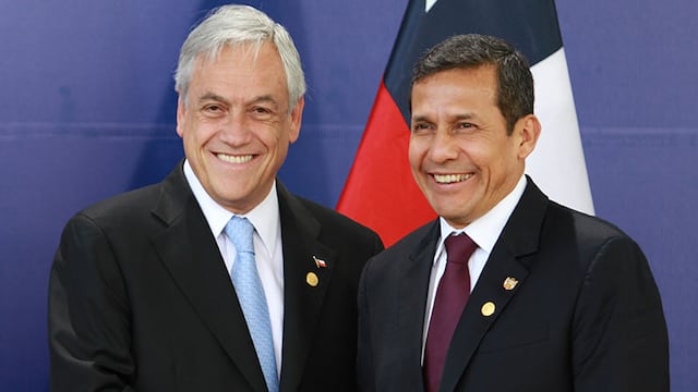Ollanta Humala dialogó con Sebastián Piñera sobre próximo fallo de La Haya 