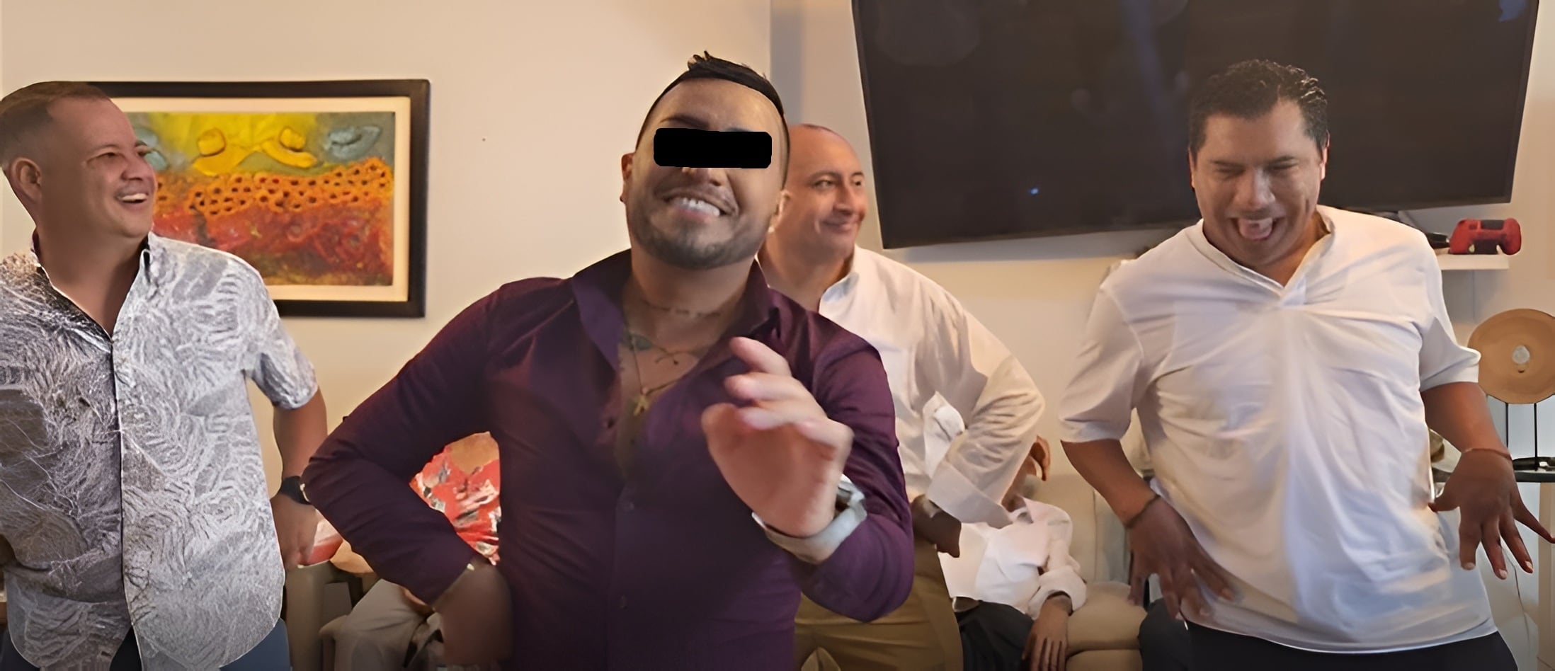 Los presuntos integrantes de la organización criminal celebraban sus cumpleaños.