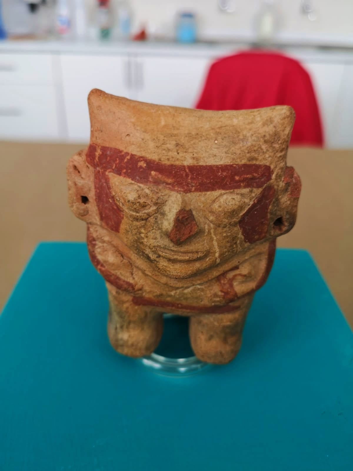 La Figurina representa un personaje de gran poder en la cultura Lambayeque.