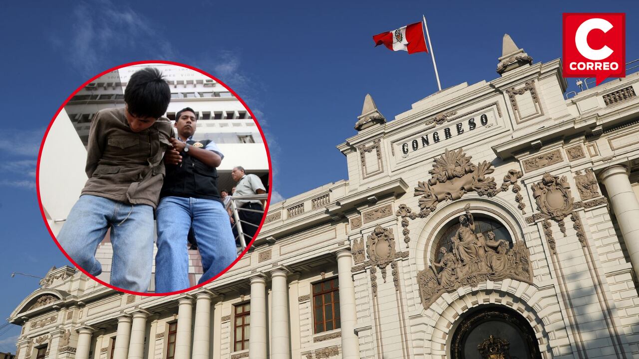 Congreso: Presentan proyecto de ley para establecer responsabilidad penal desde los 16 años.