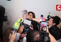 Milett Figueroa y Marcelo Tinelli se besan frente a cámaras y apagan rumores de ruptura (VIDEO)