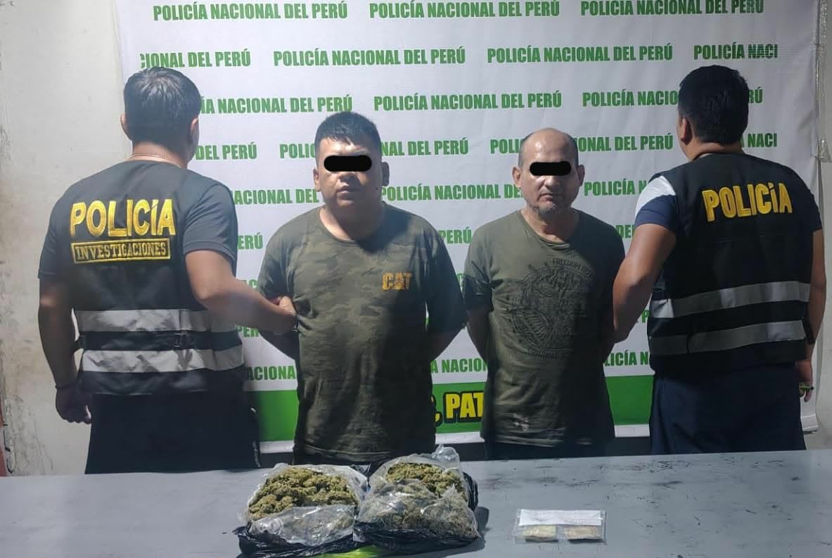 “Chato” y “Pelón” se dedicaban a vender marihuana.