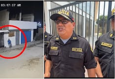 General PNP evita pronunciarse sobre fuga de detenido en comisaría: “Es una investigación reservada”