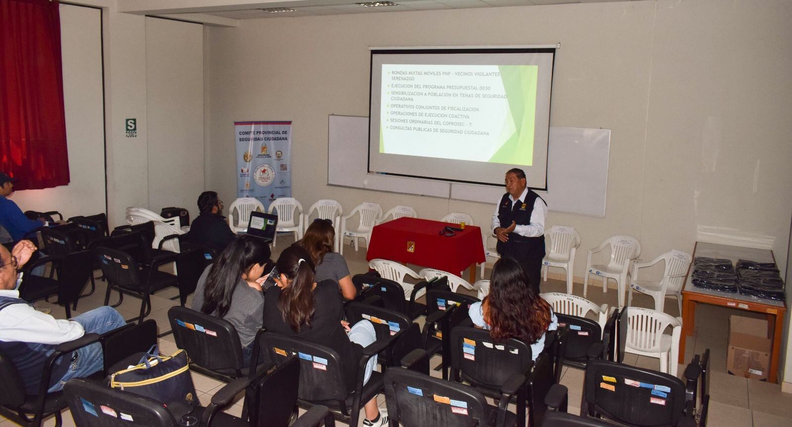 Municipalidad de Tacna organizó curso "Corresponsales de la seguridad ciudadana", dirigido a periodistas. (Foto: Difusión)