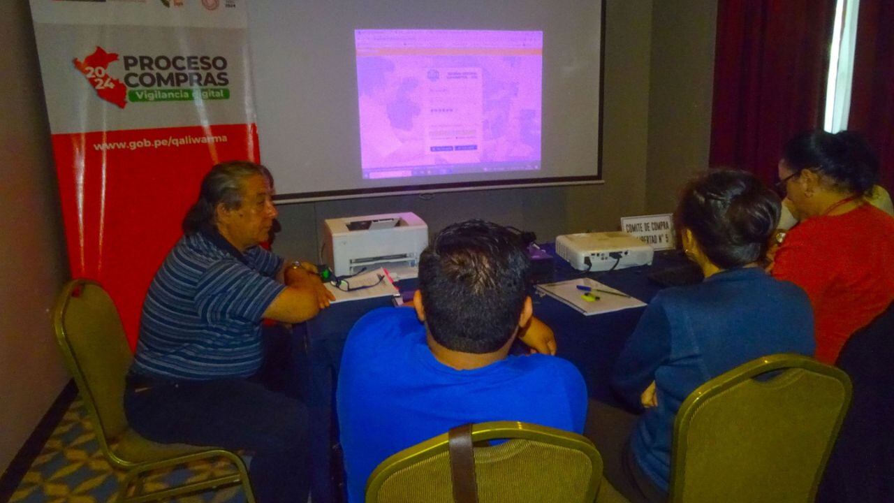 Comités de Compra adjudicaron al 100% los proveedores para el servicio alimentario para escolares de colegios estatales de la región.