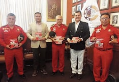 Compañía de bomberos de Trujillo cumplió cien años de fundación