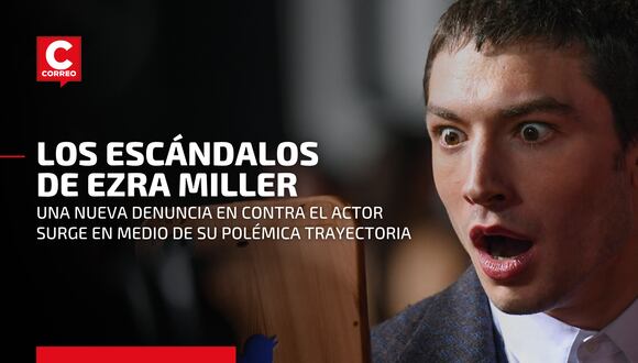 ¿El peor momento de Ezra Miller?: nuevo escándalo pone en riesgo su carrera actoral