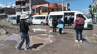 Huancayo: Av. Coronel Parra es intransitable, conductores se quejan y no hay respuestas de Provías