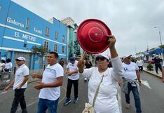 Ciudadanía sale a las calles de Trujillo y pide paz ante ola criminal (FOTOS)